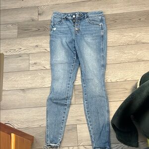 Maurices Light Blue Skinny Jeans